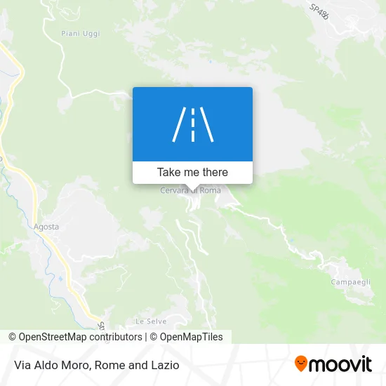 Aldo Moro Street map