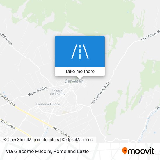 Via Giacomo Puccini map