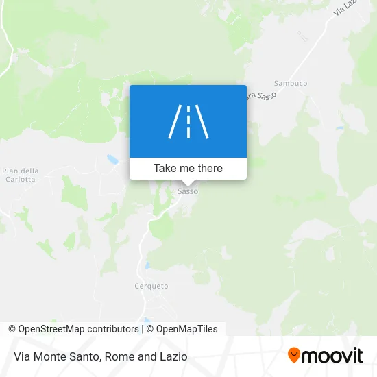 Monte Santo St map