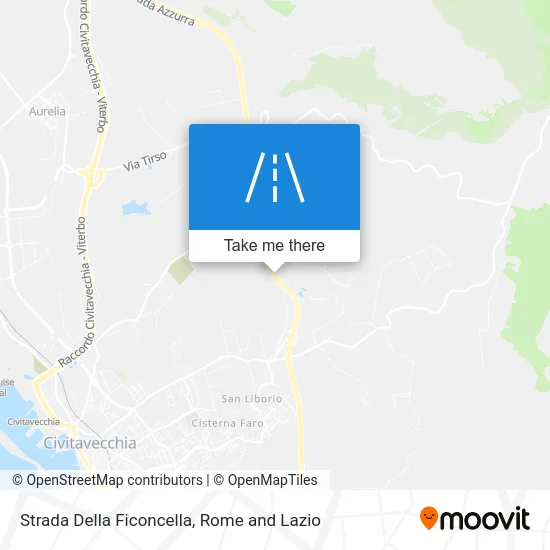 Strada Della Ficoncella map