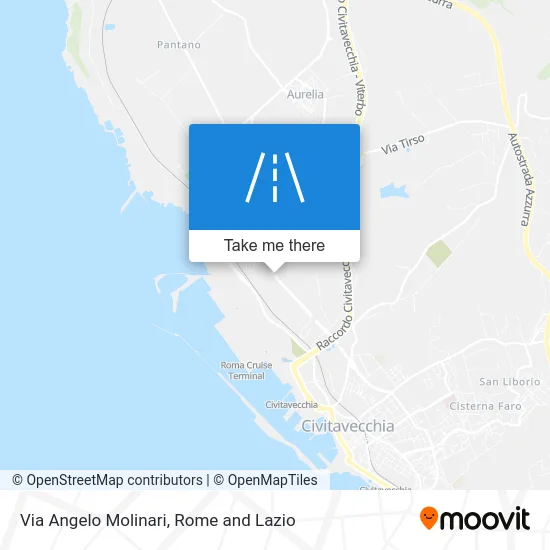 Angelo Molinari Street map