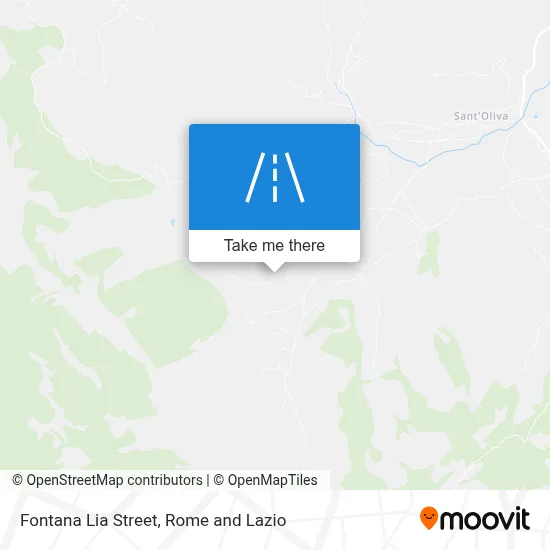 Fontana Lia Street map