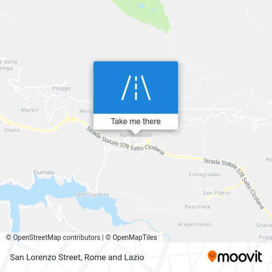 San Lorenzo Street map