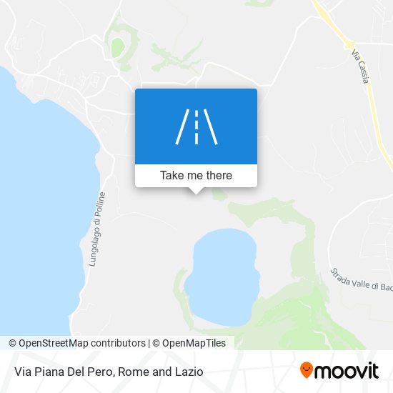 Via Piana Del Pero map