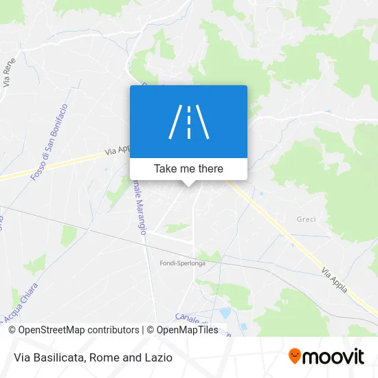 Basilicata Street map