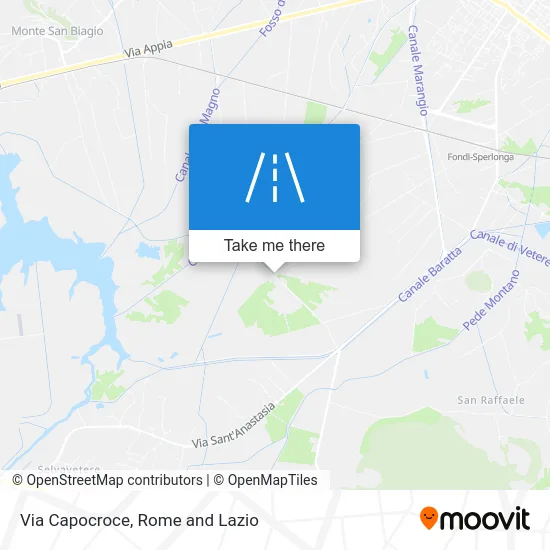 Capocroce Street map