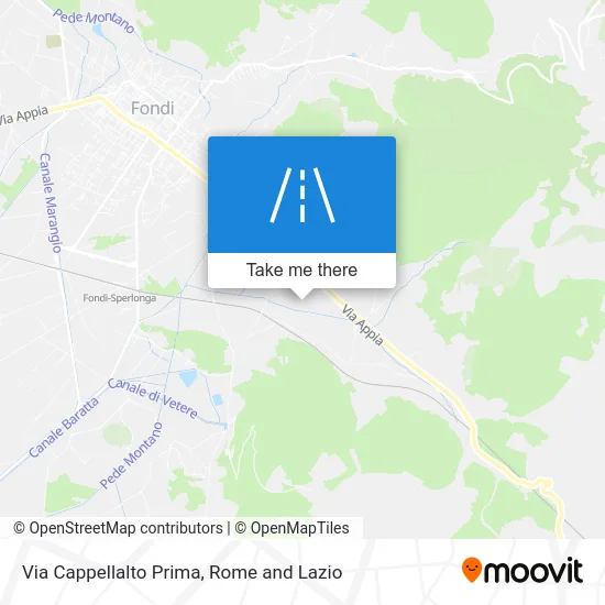 First Cappellalto Street map