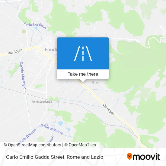 Carlo Emilio Gadda Street map