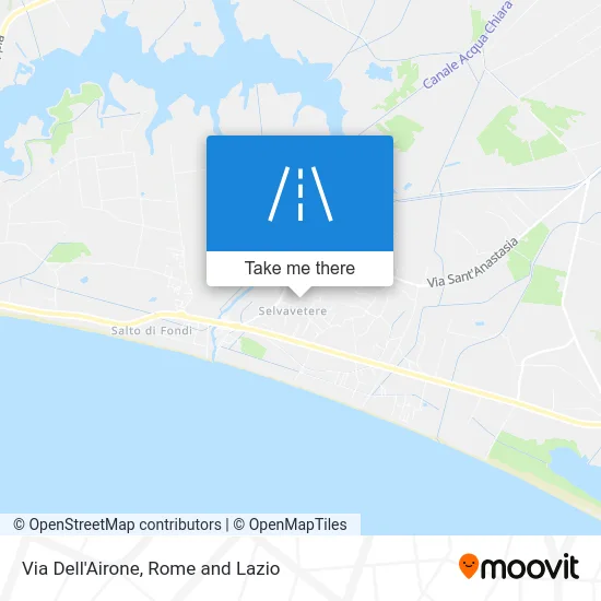 Dell'Airone Street map