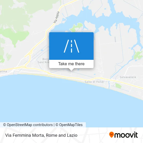 Dead Woman Street map