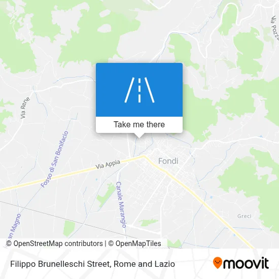 Filippo Brunelleschi Street map