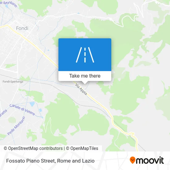 Fossato Piano Street map