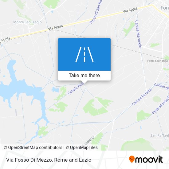 Via Fosso Di Mezzo map