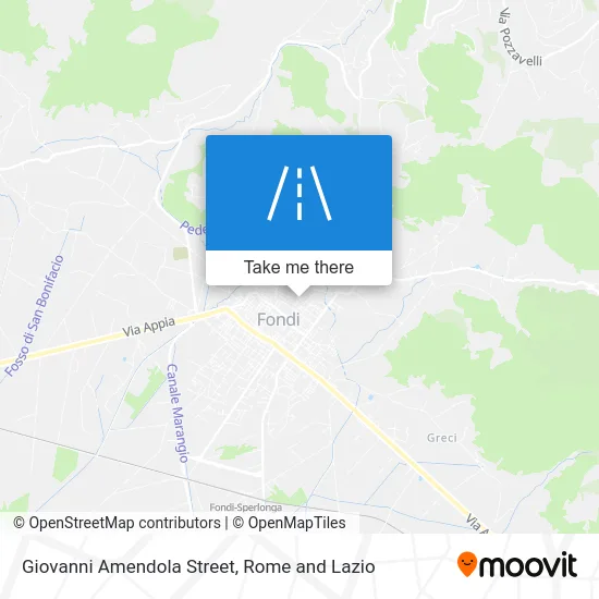 Giovanni Amendola Street map