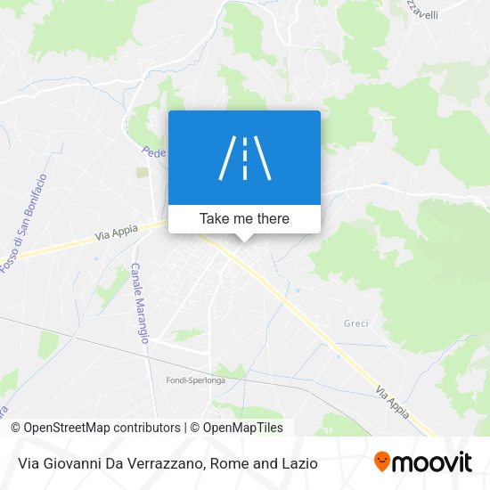 Via Giovanni Da Verrazzano map