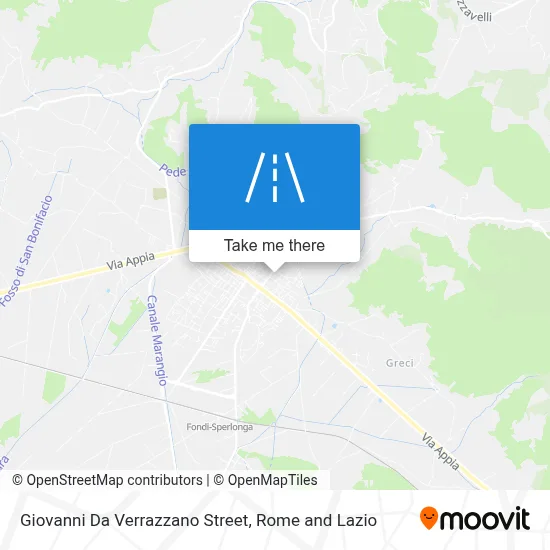 Giovanni Da Verrazzano Street map