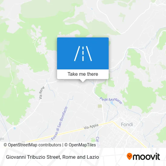 Giovanni Tribuzio Street map
