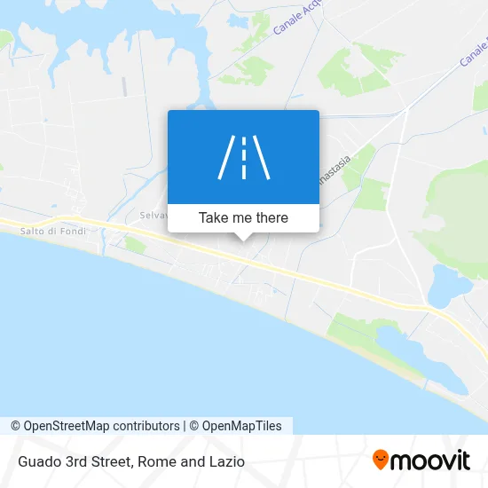 Guado 3rd Street map