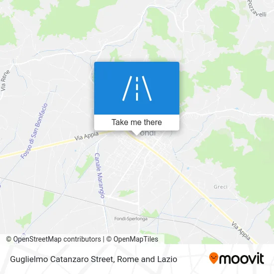 Guglielmo Catanzaro Street map