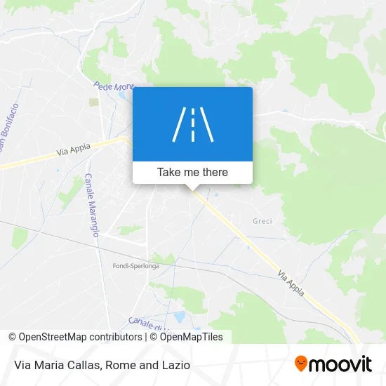 Maria Callas Street map