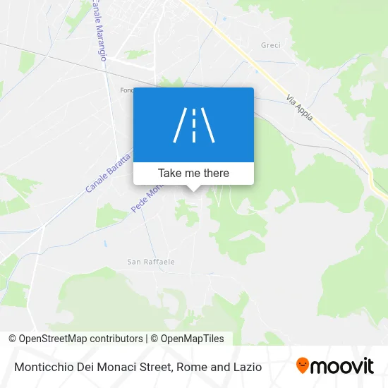 Monticchio Dei Monaci Street map