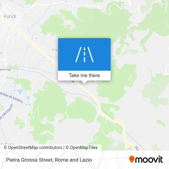 Pietra Grossa Street map