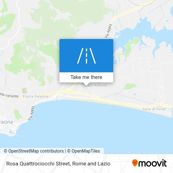 Rosa Quattrociocchi Street map