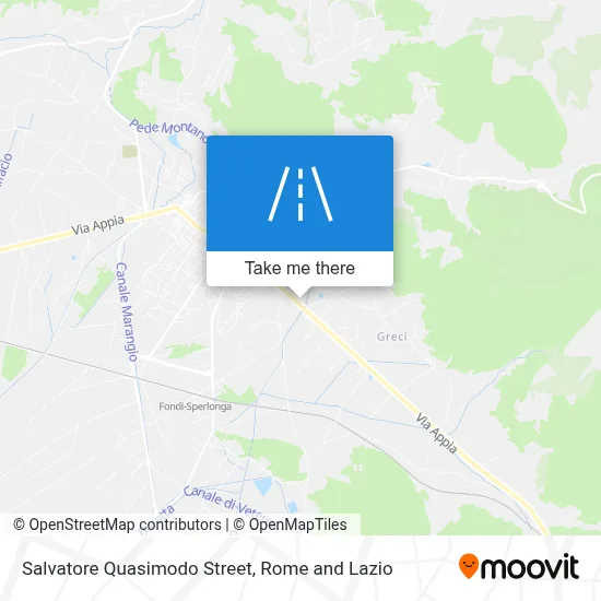 Salvatore Quasimodo Street map