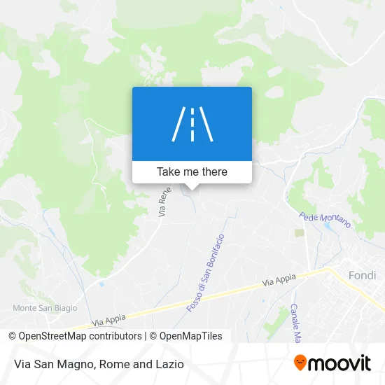 San Magno Street map