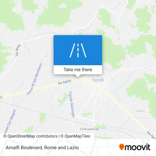 Amalfi Boulevard map