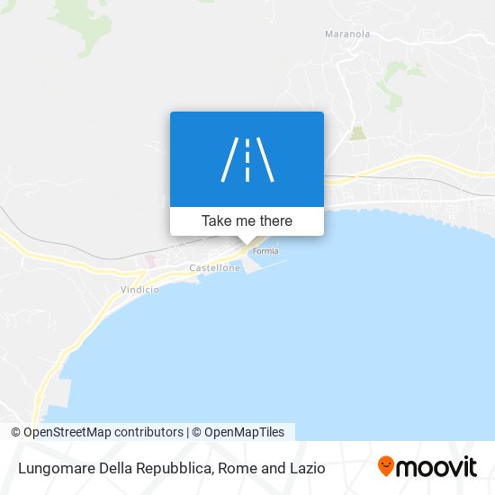 Lungomare Della Repubblica map