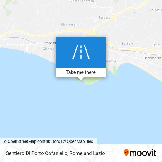 Sentiero Di Porto Cofaniello map