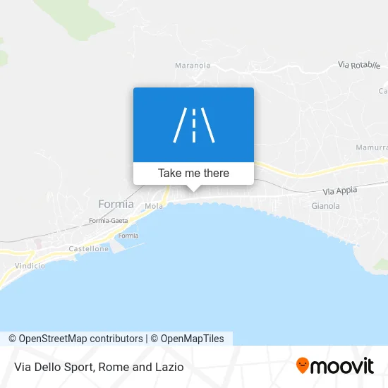Sports Street map