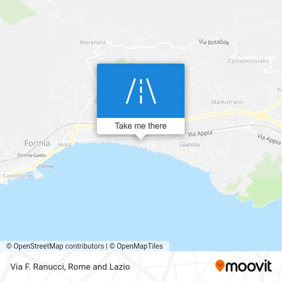 F. Ranucci Street map