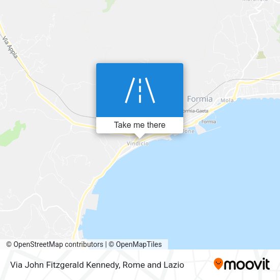 Via John Fitzgerald Kennedy map