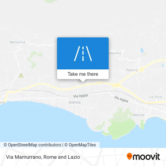 Mamurrano Street map