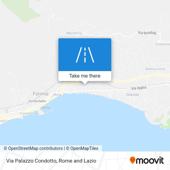 Via Palazzo Condotto map