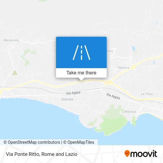 Ritto Bridge Street map