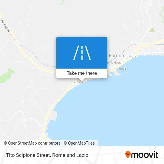 Tito Scipione Street map