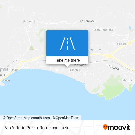 Vittorio Pozzo Street map