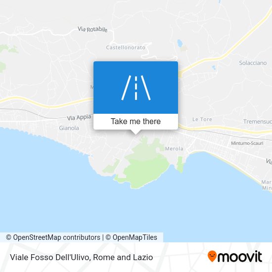 Viale Fosso Dell'Ulivo map