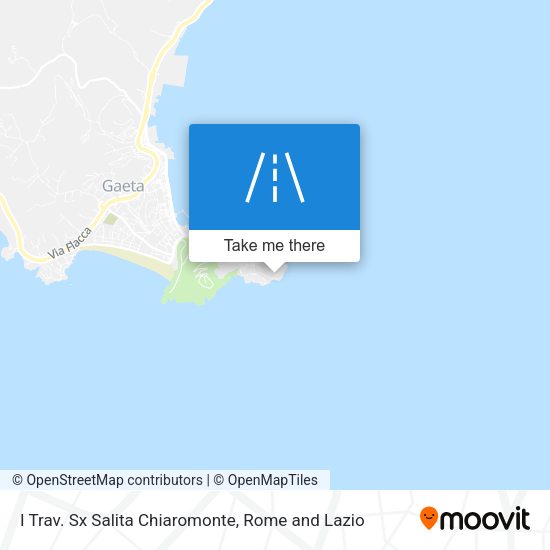 I Trav. Sx Salita Chiaromonte map