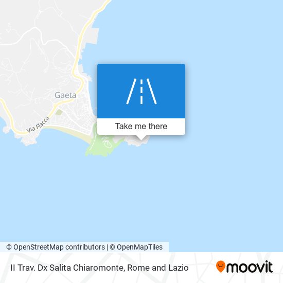 II Trav. Dx Salita Chiaromonte map