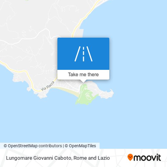 Lungomare Giovanni Caboto map