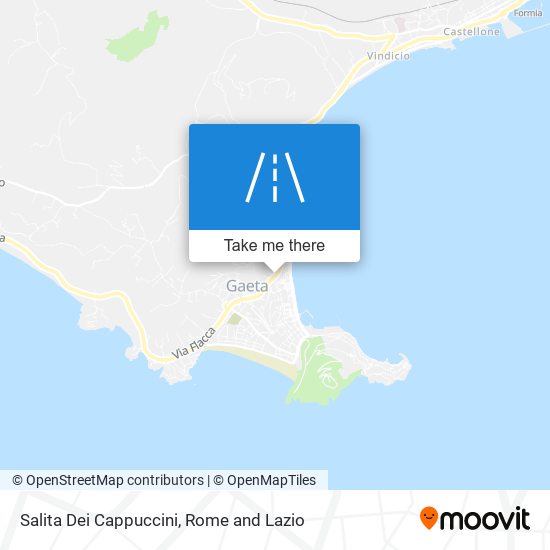 Salita Dei Cappuccini map