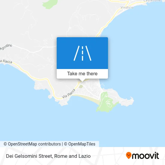 Dei Gelsomini Street map