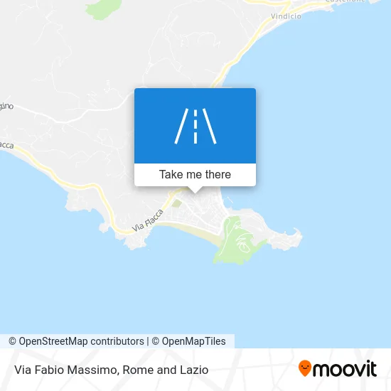 Fabio Massimo Street map