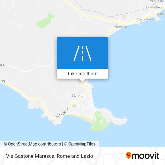 Via Gastone Maresca map