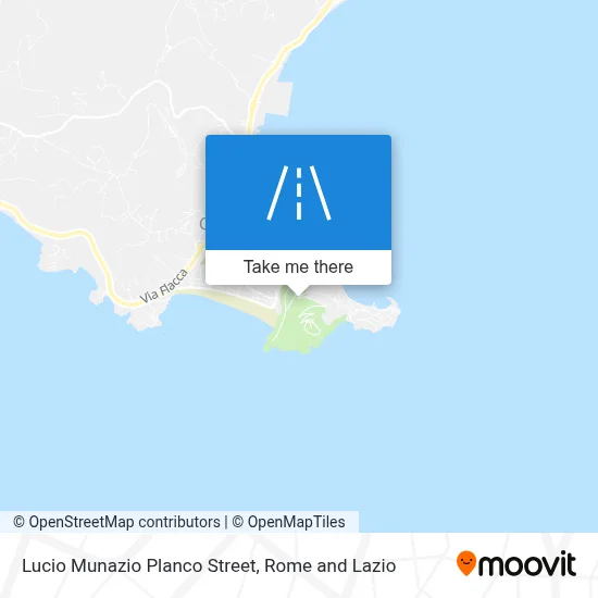 Lucio Munazio Planco Street map