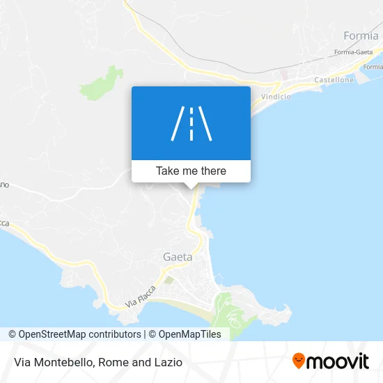 Montebello Street map